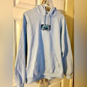 Gildan Sky Blue Hoodie Sweater